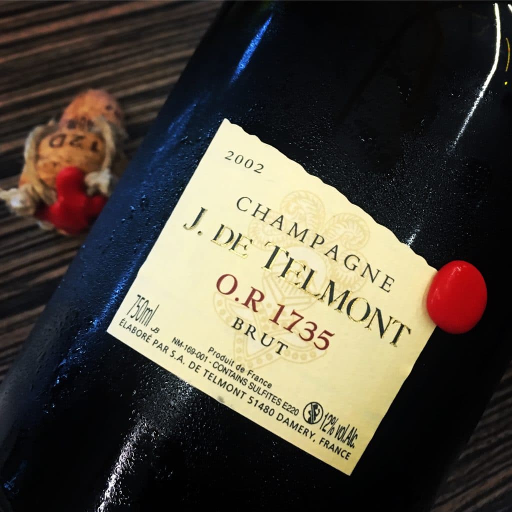 J. de Telmont Brut Champagne O.R. 1735 2002