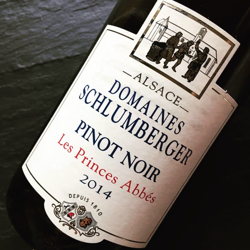 Domaines Schlumberger Les Princes Abbés Pinot Noir Alsace 2014