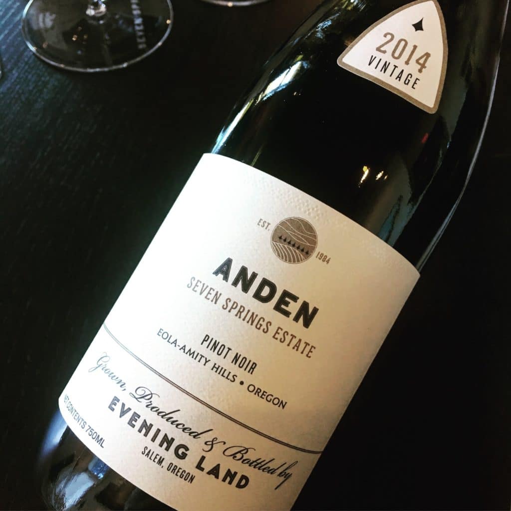 Evening Land Vineyards Seven Springs 'Anden' Pinot Noir 2014