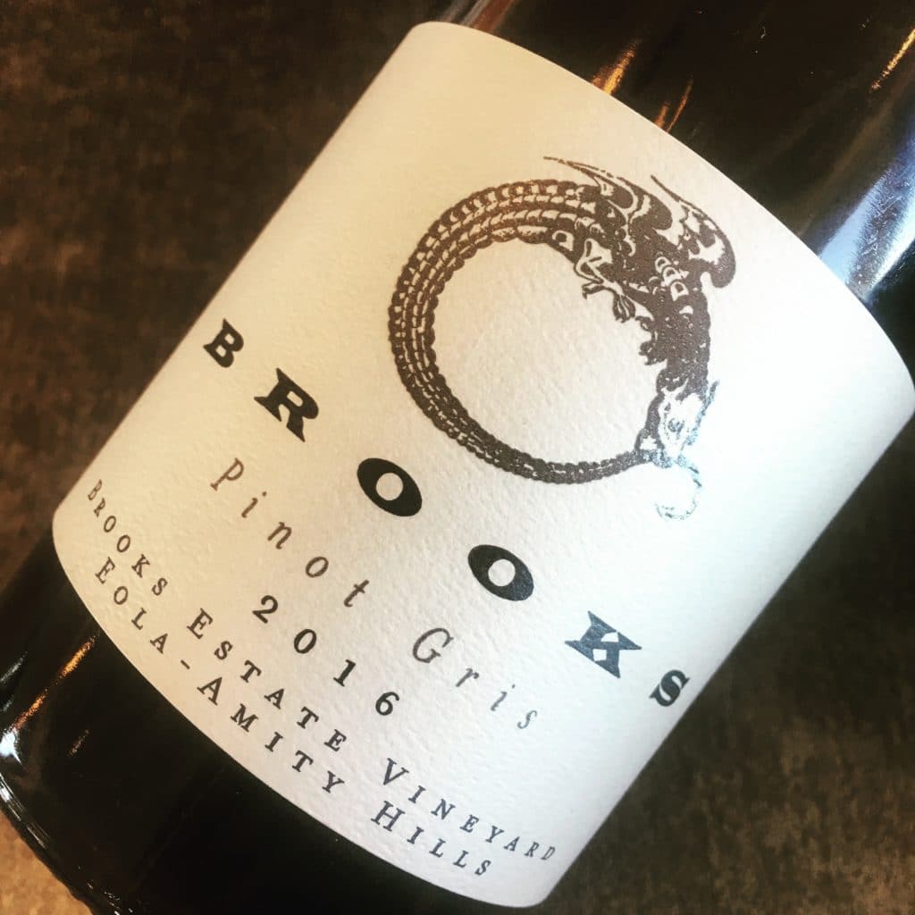 Brooks Estate Vineyard Pinot Gris 2016