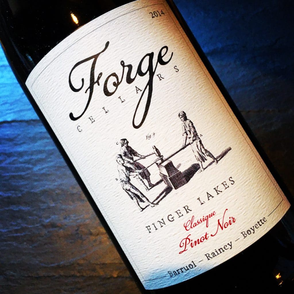 Forge Cellars Finger Lakes 'Classique' Pinot Noir 2014