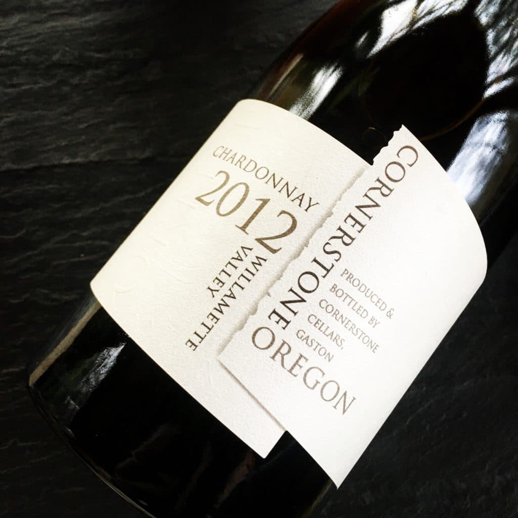 Cornerstone Cellars Willamette Valley Chardonnay 2012