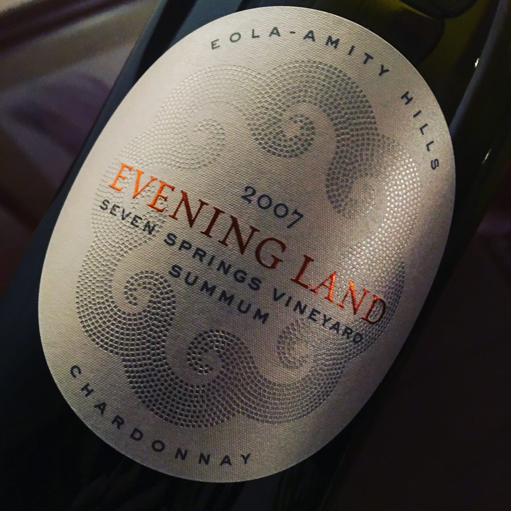 Evening Land Vineyards Summum Seven Springs Vineyard Chardonnay 2007