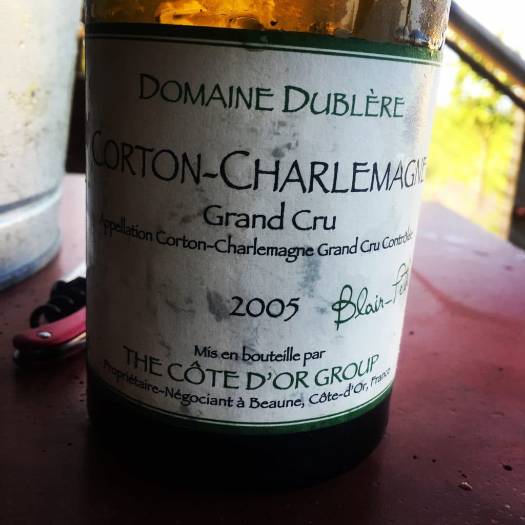 Domaine Dublère Corton-Charlemagne 2005