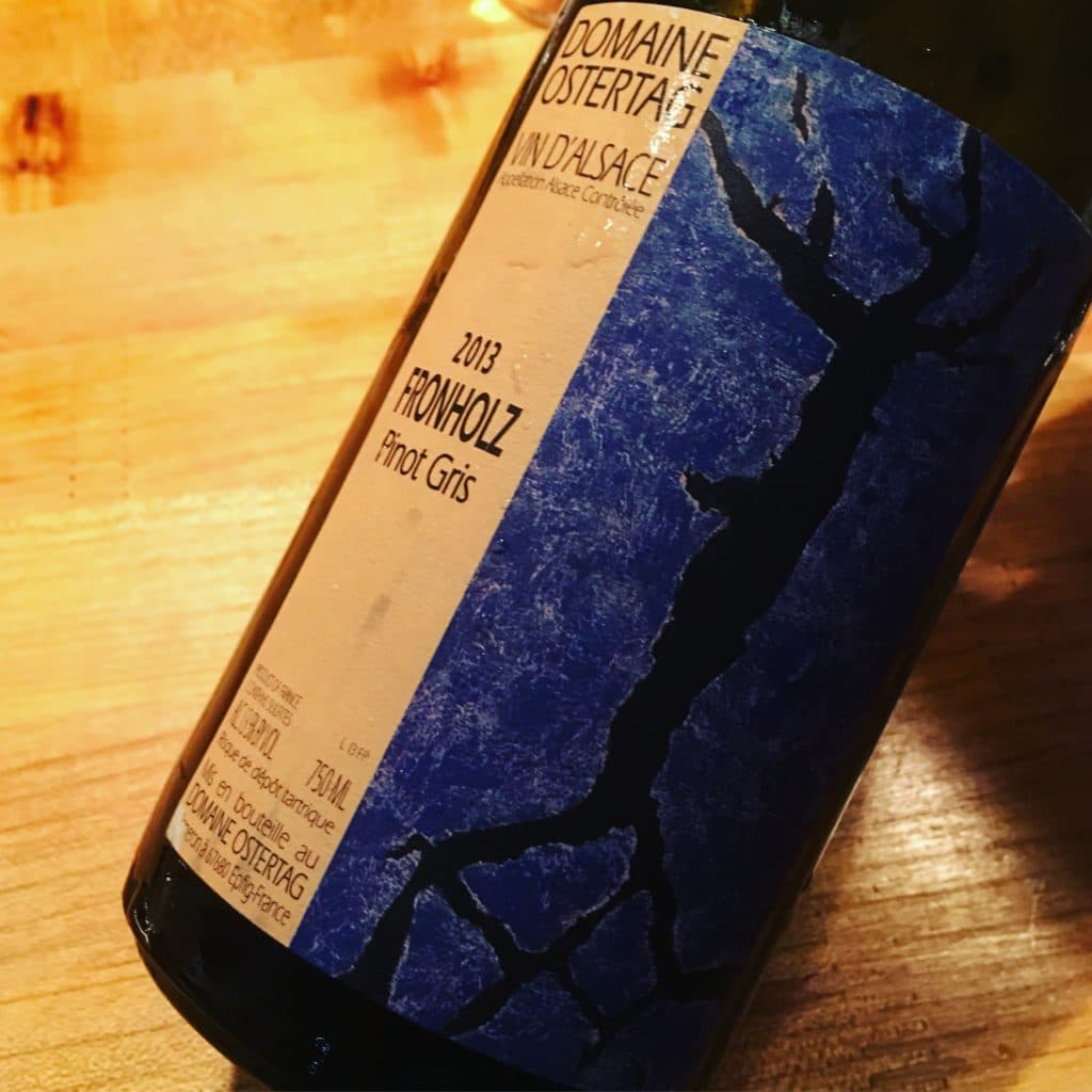 Domaine Ostertag Vin D'Alsace Fronholz Pinot Gris 2013