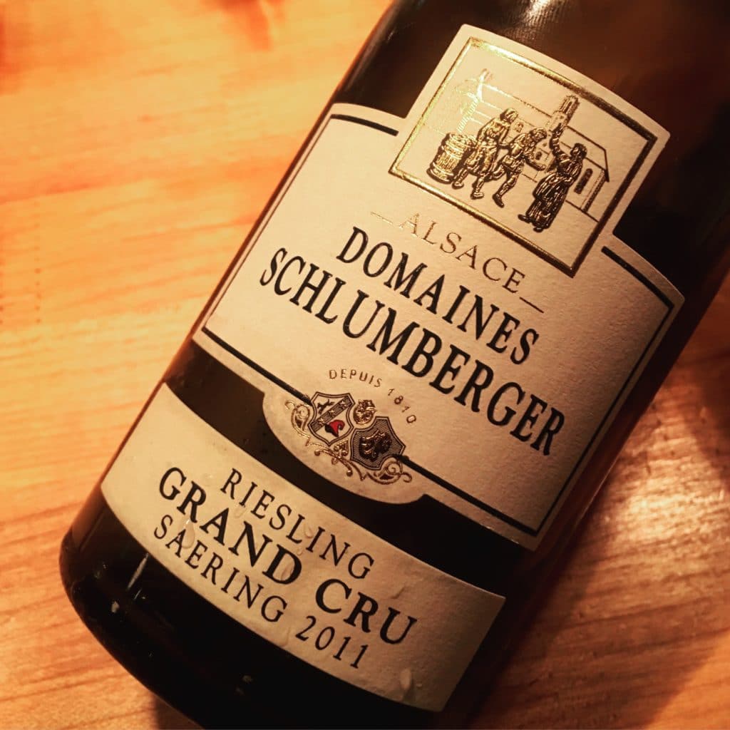 Domaines Schlumberger Riesling Alsace Grand Cru Saering 2011