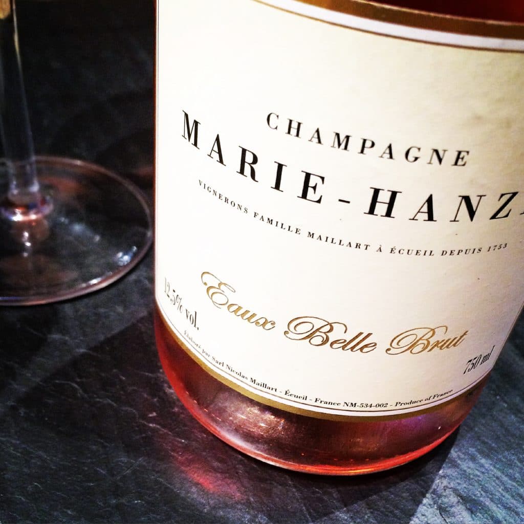 Nicolas Maillart Marie-Hanze Champagne Eaux Belle Brut NV