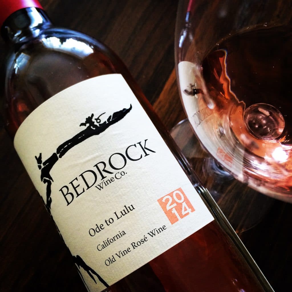 Bedrock Wine Co. "Ode To Lulu" Old Vine Rosé Of Mourvedre 2014