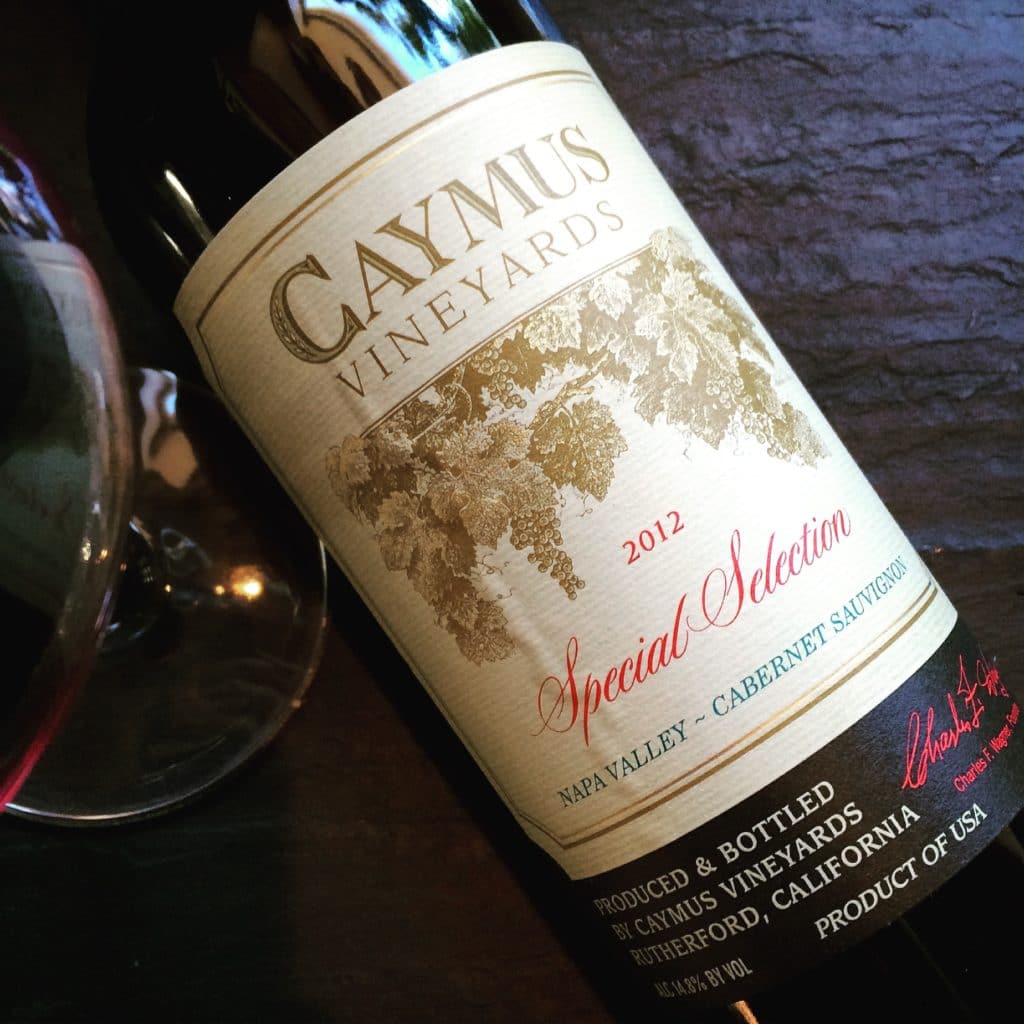 Caymus Vineyards Cabernet Sauvignon Special Selection 2012