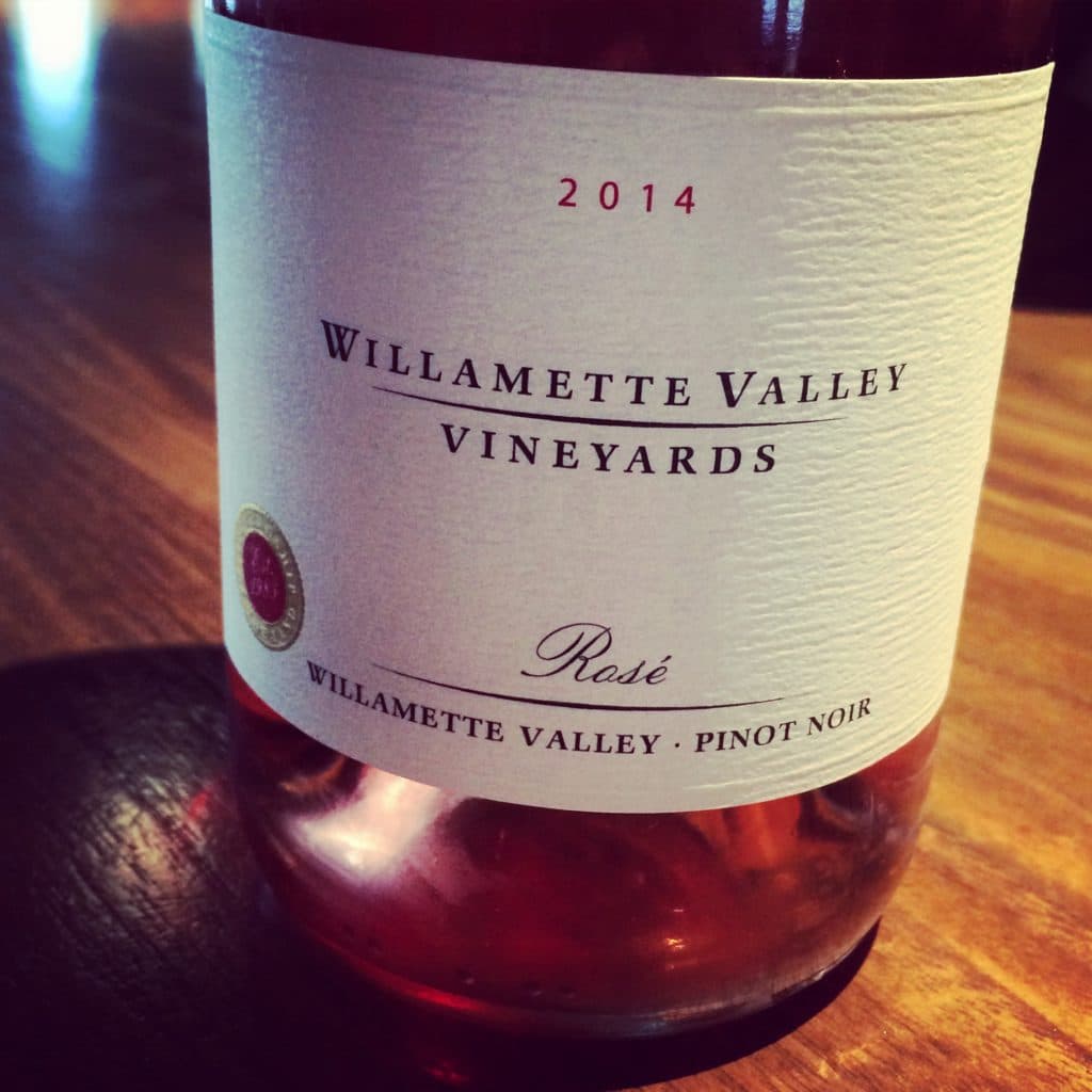 Willamette Valley Vineyards Pinot Noir Rosé 2014