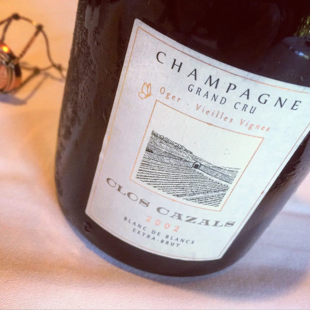 Clos Cazals Champagne Grand Cru Blanc De Blancs Extra Brut 2002