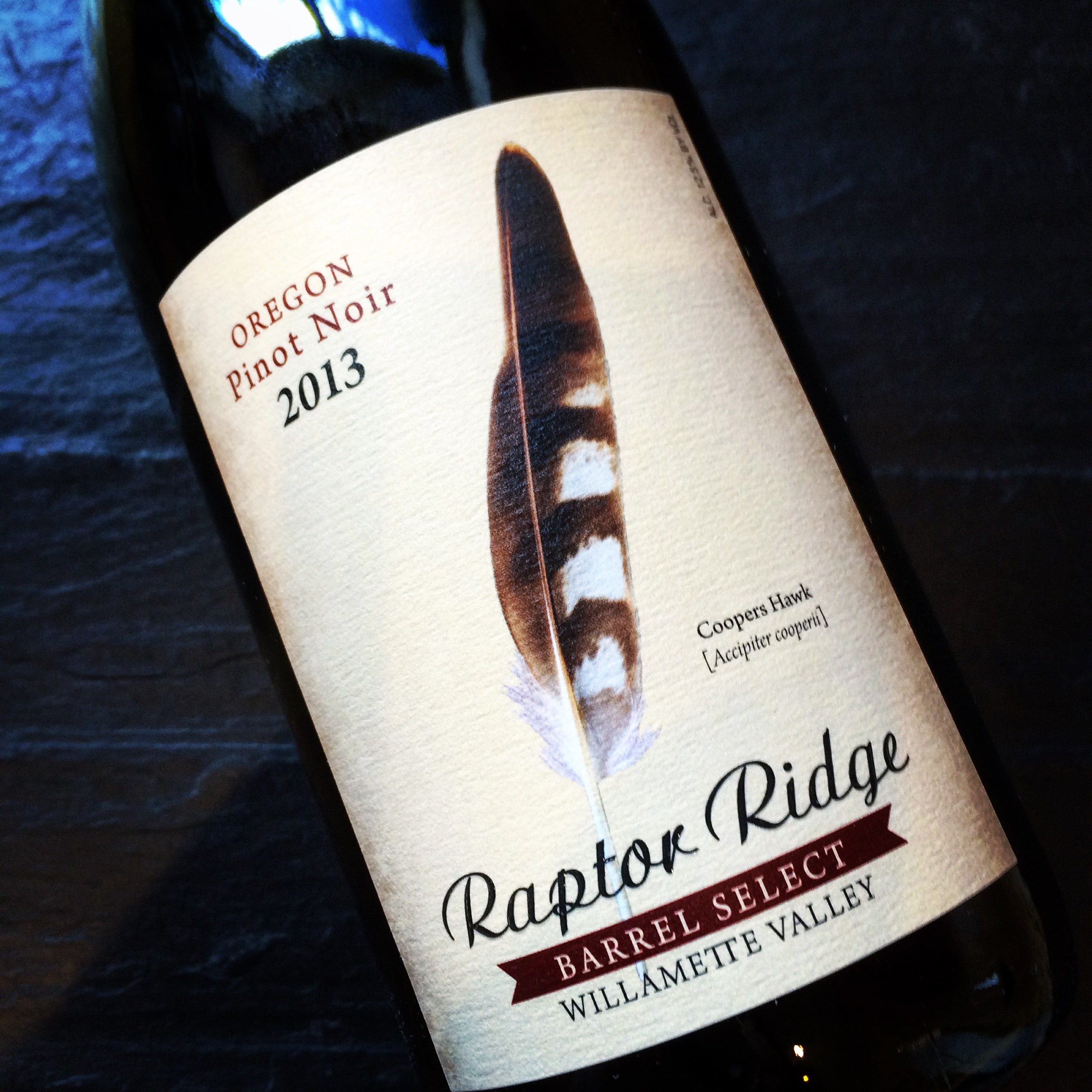 Raptor Ridge Pinot Noir Barrel Select 2013