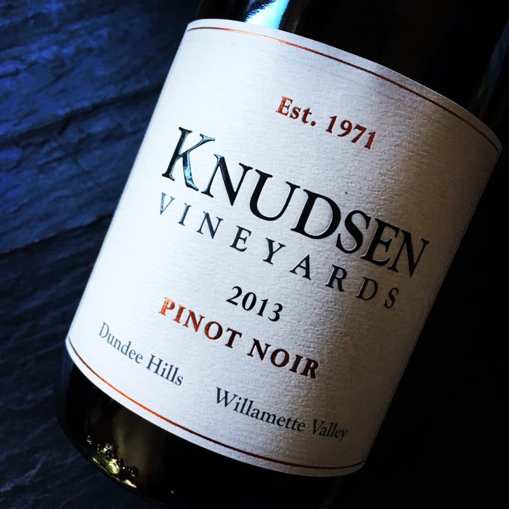 Knudsen Vineyards Willamette Valley Pinot Noir 2013