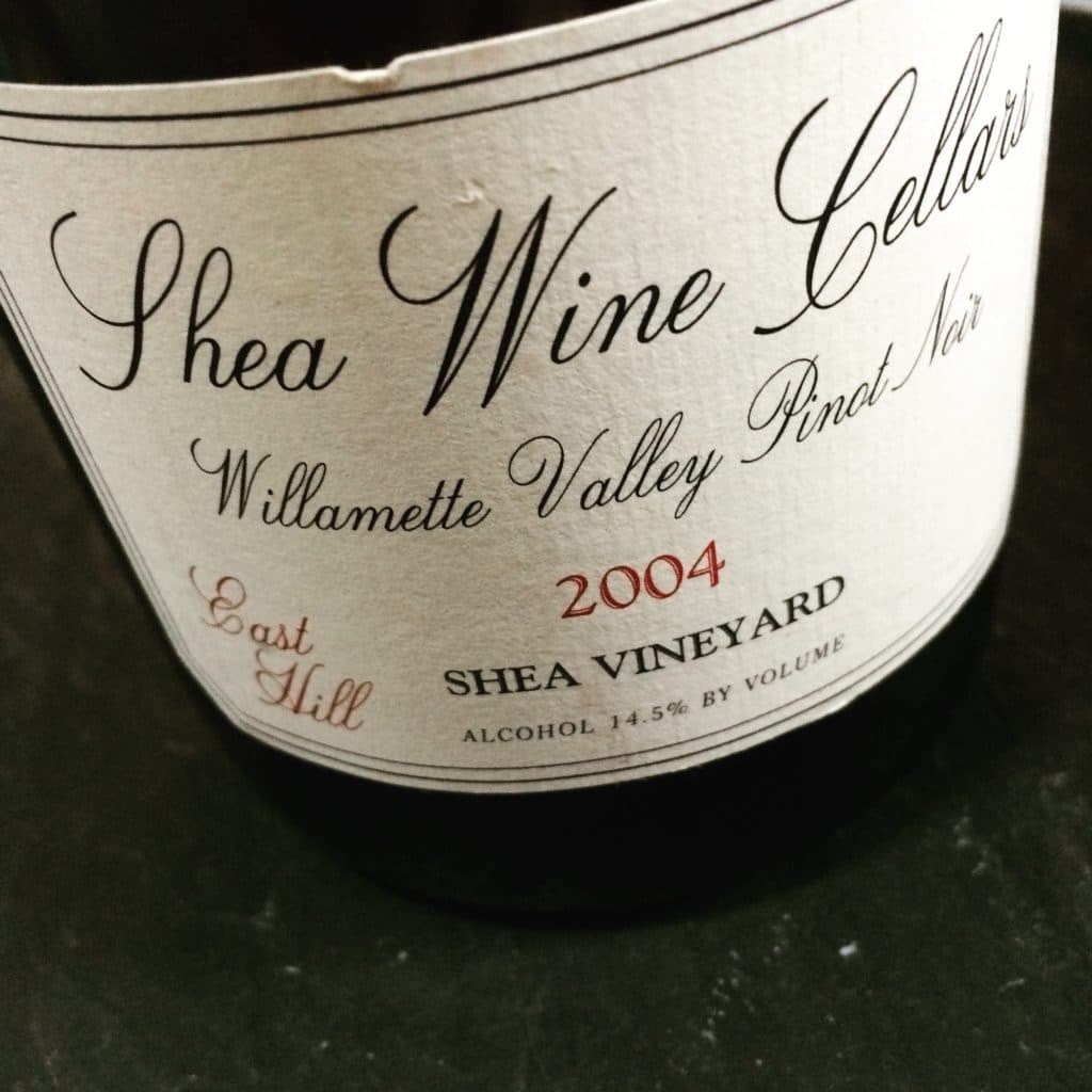 Shea 'East Hill' Willamette Valley Pinot Noir 2004