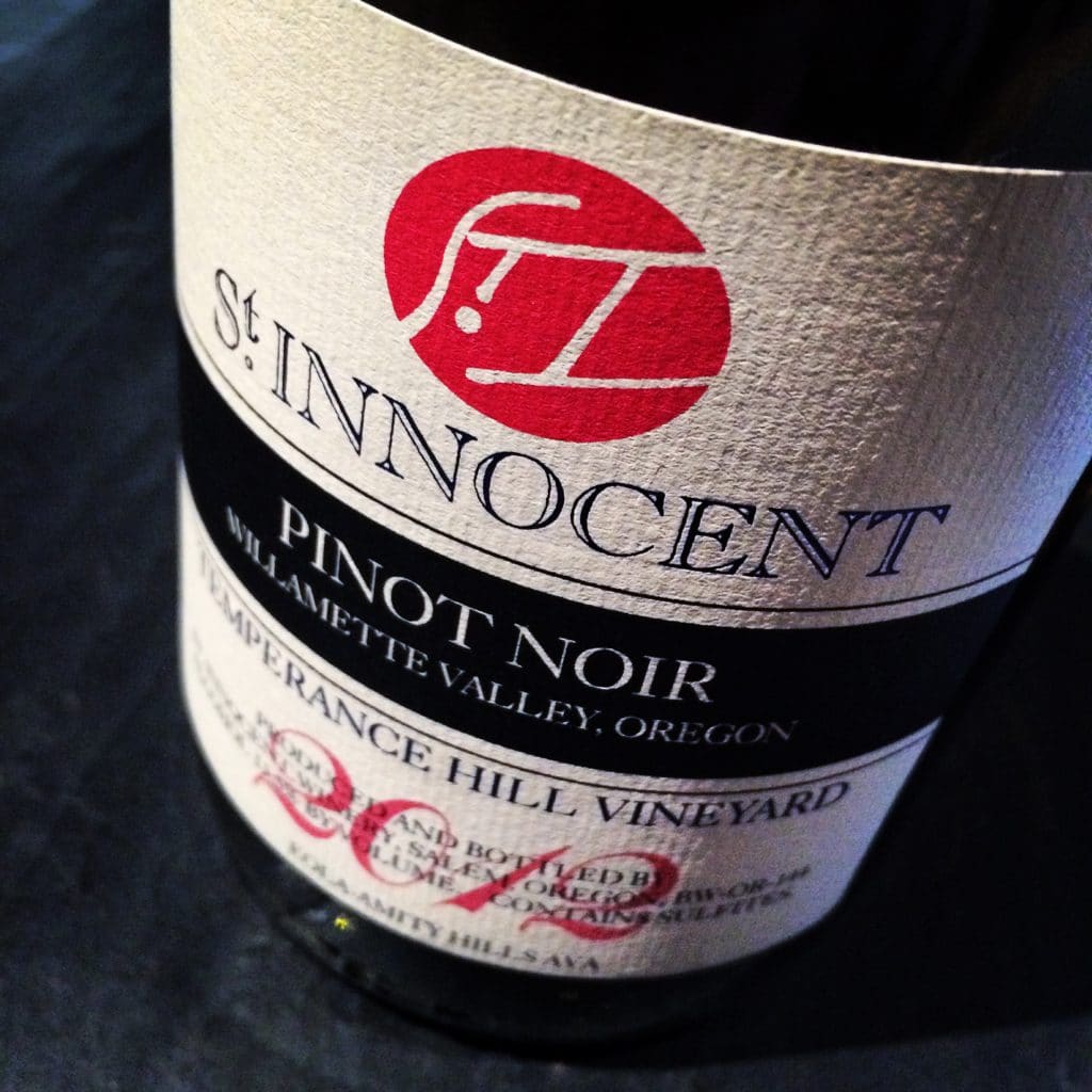 St. Innocent Temperance Hill Pinot Noir 2012