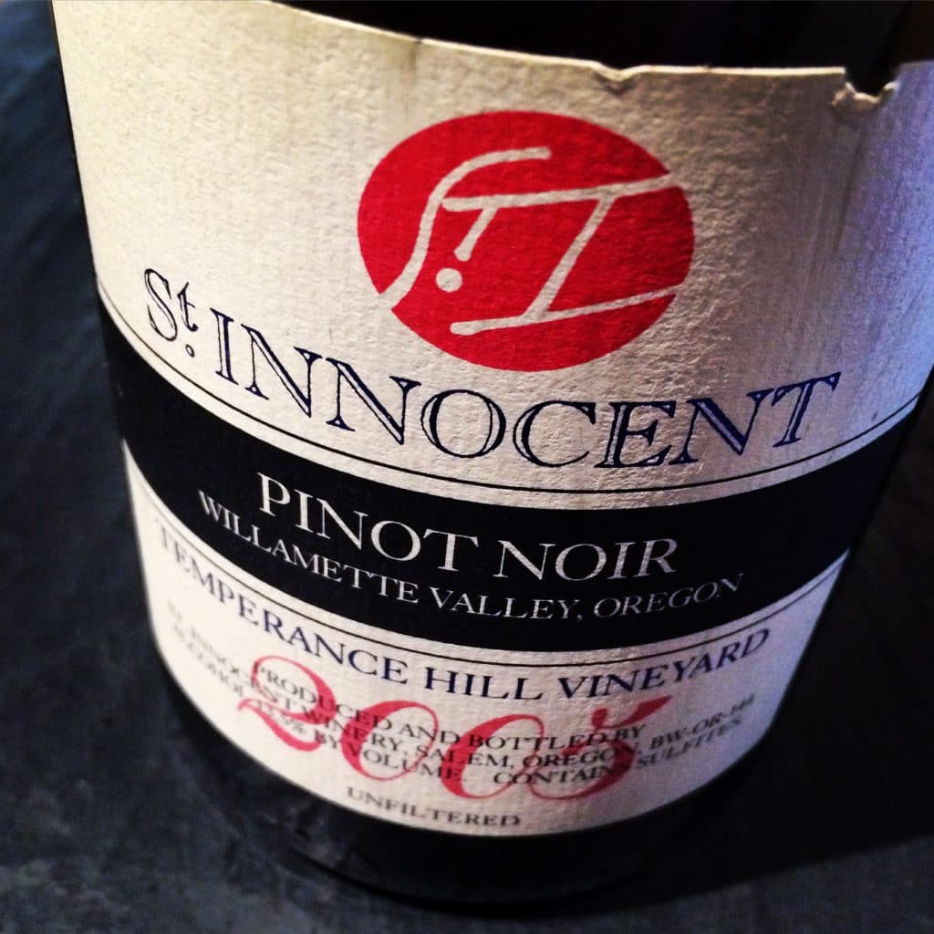 St. Innocent Temperance Hill Pinot Noir 2005