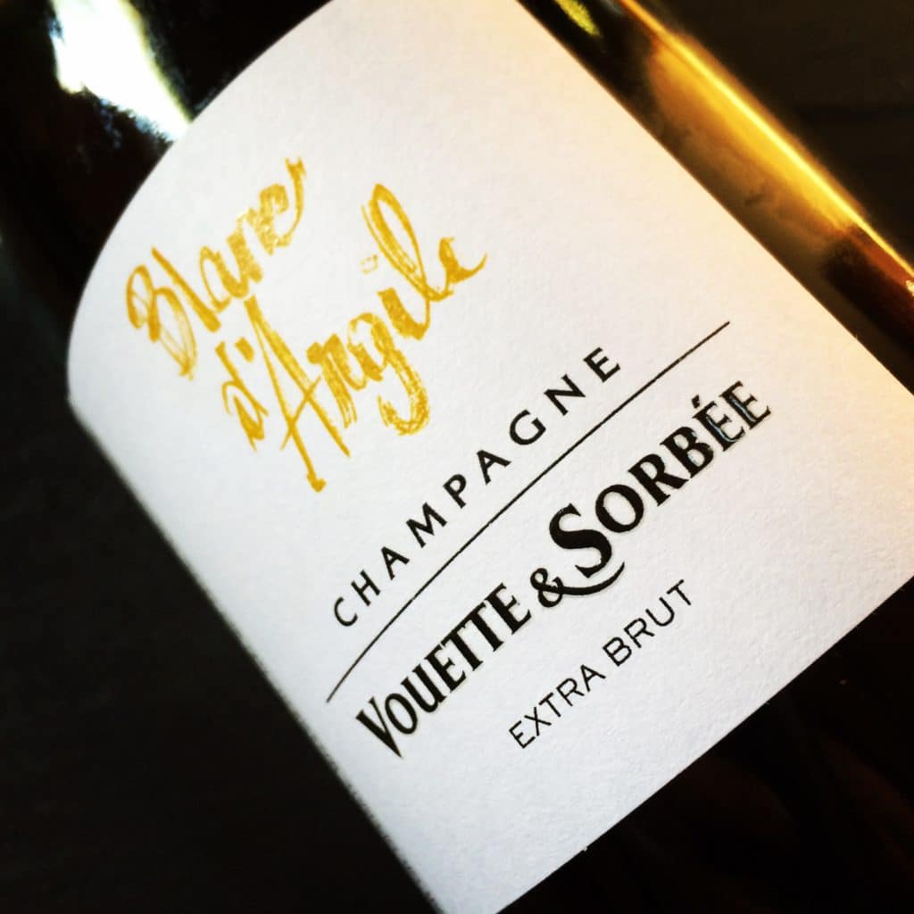 Vouette Et Sorbée Champagne Blanc D'Argile Extra Brut NV