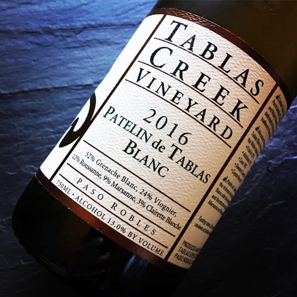 Tablas Creek Vineyard Patelin de Tablas Blanc 2016