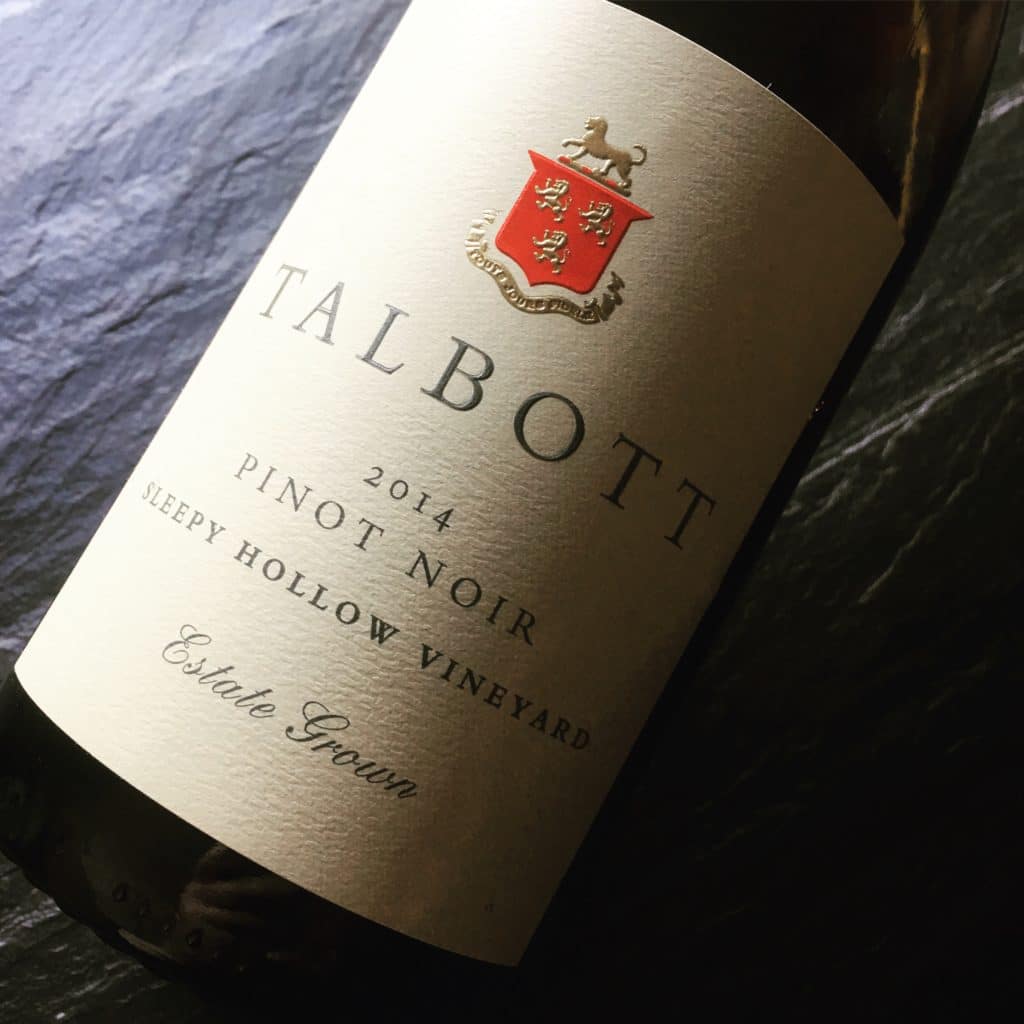 Robert Talbott Sleepy Hollow Vineyard Pinot Noir 2014