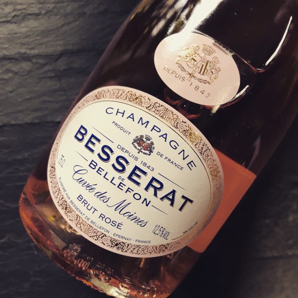 Besserat de Bellefon Champagne Cuvée des Moines Brut Rosé