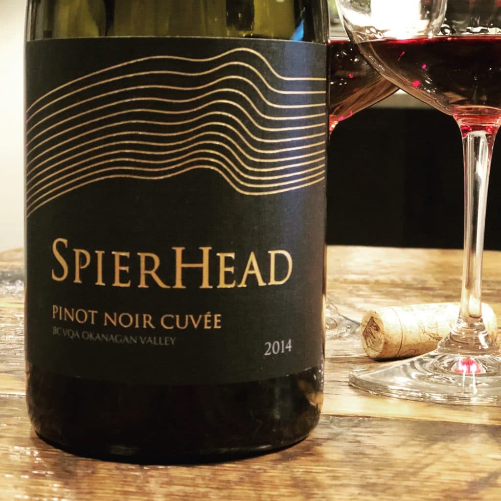 SpierHead Okanagan Valley Pinot Noir Cuvée 2014