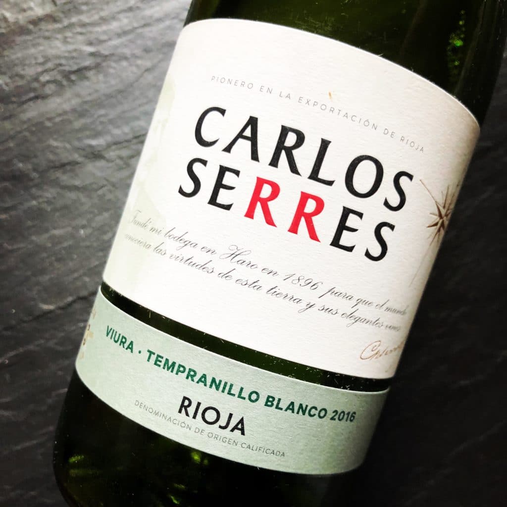Carlos Serres Rioja Viura Tempranillo Blanco 2016