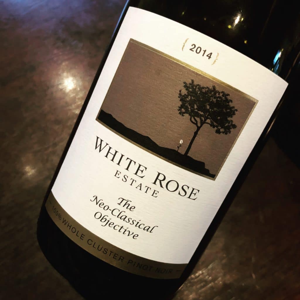 White Rose Estate The Neo-Classical Objective Pinot Noir 2014