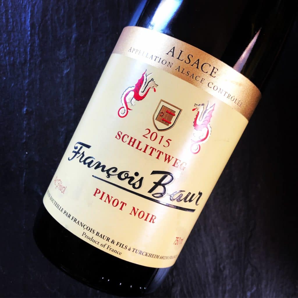 Francois Baur Schlittweg Pinot Noir 2015