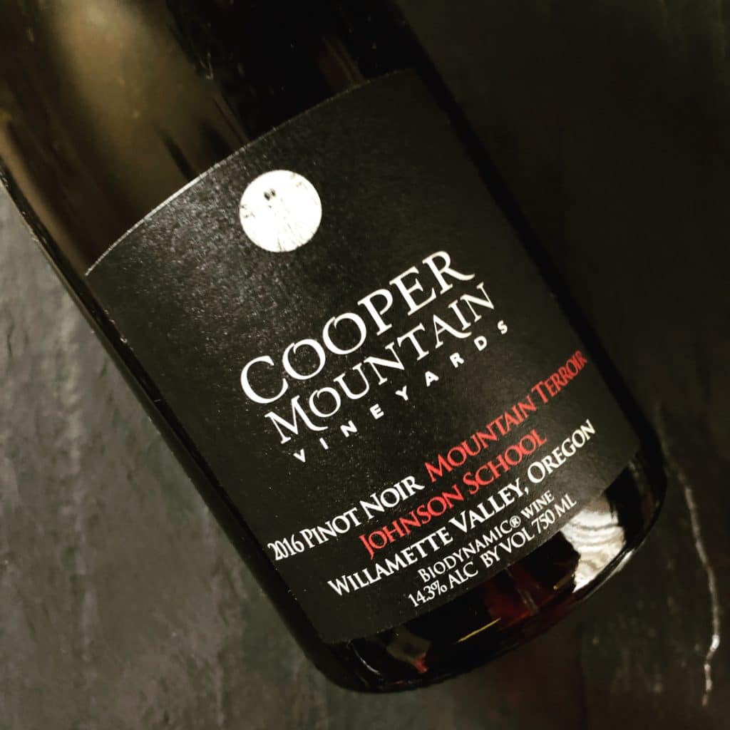 Cooper Mountain Mountain Terroir Johnson School Pinot Noir 2016